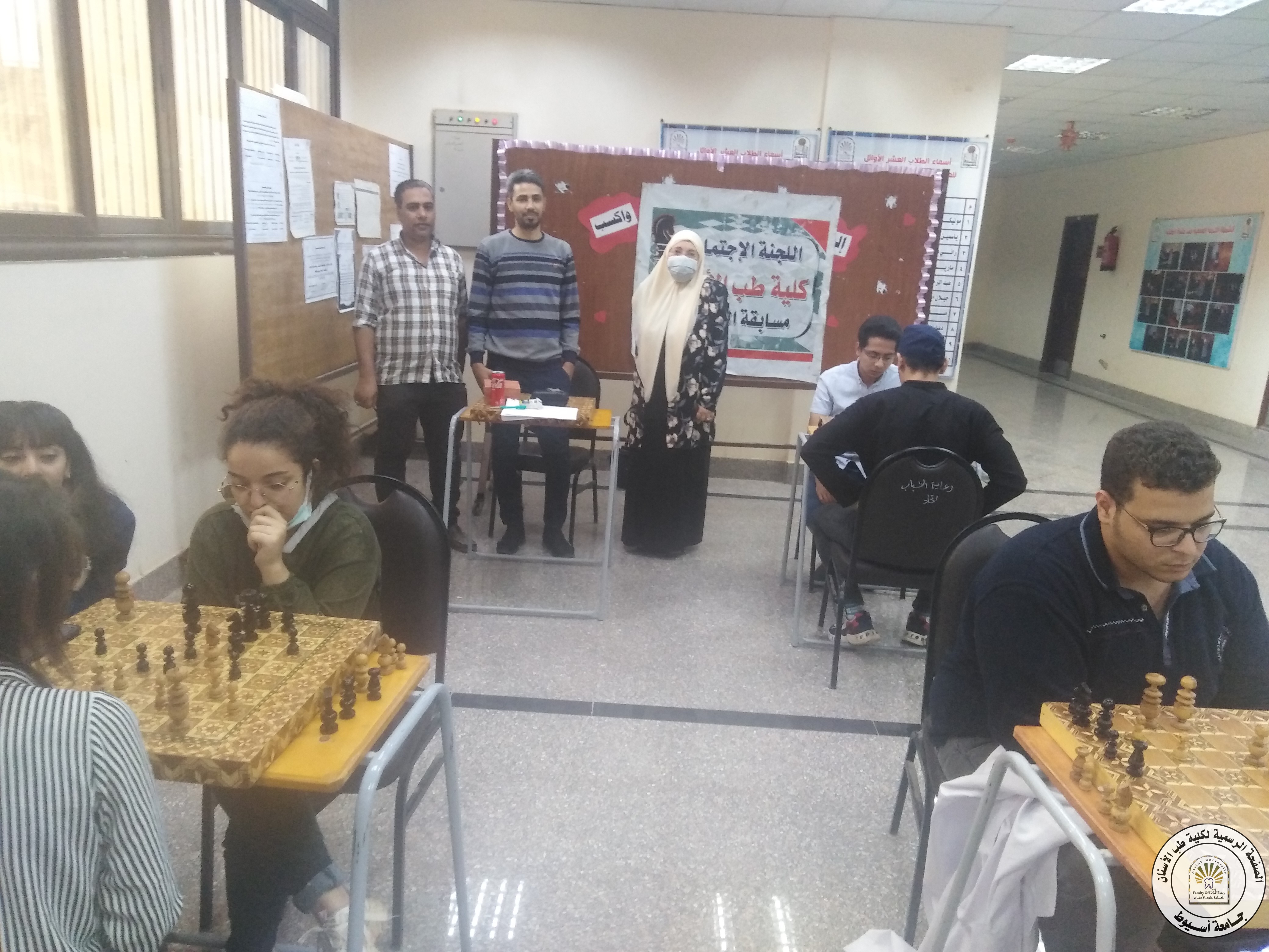 تقرير عن دورة الشطرنج .