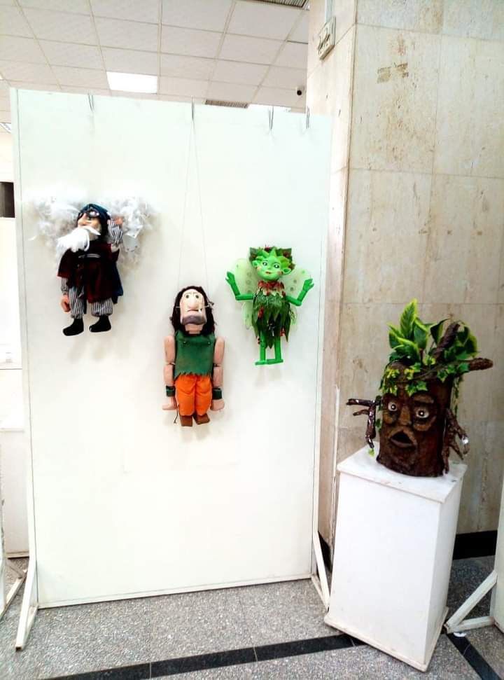 كلية الفنون الجميلة تشارك بمعرضها الفني على هامش المؤتمر الدولي الحادي عشر للتنمية والبيئة في الوطن العربي