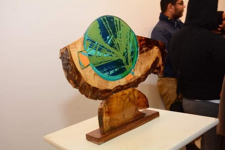 معرض بعنوان "التنمية المستدامة" للدكتورة هبة فوزي ابو السعود المدرس بقسم الجرافيك بتاريخ ٢٧ حتى ٣٠ ديسمبر ٢٠٢١