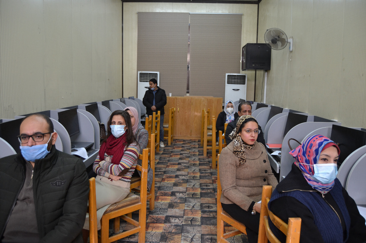 عقد مركز تطوير التعليم الجامعي دورة تدريبية للسادة أعضاء هيئة التدريس والهيئة المعاونة بكلية الفنون الجميلة بالتعاون مع وحدة ضمان الجودة بالكلية بتاريخ 23 ديسمبر 2021