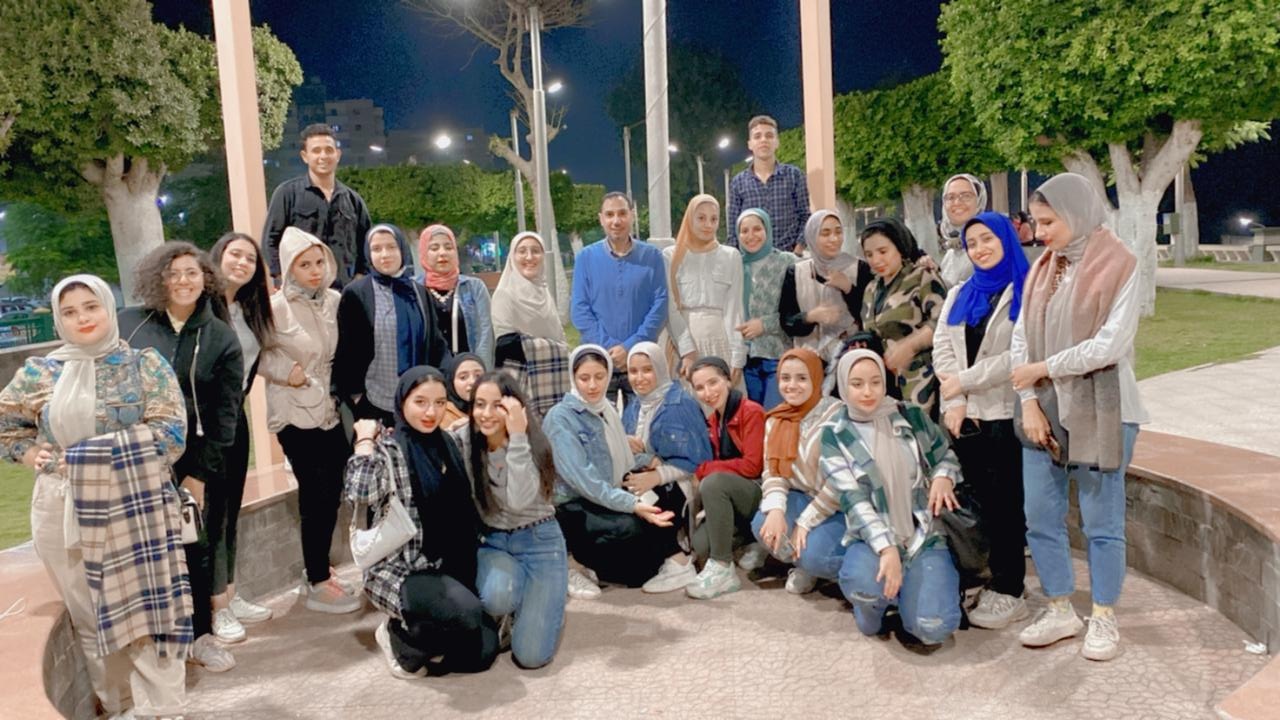 زيارة طلاب كلية الفنون الجميله لمتحف الفن الحديث جامعة المنيا