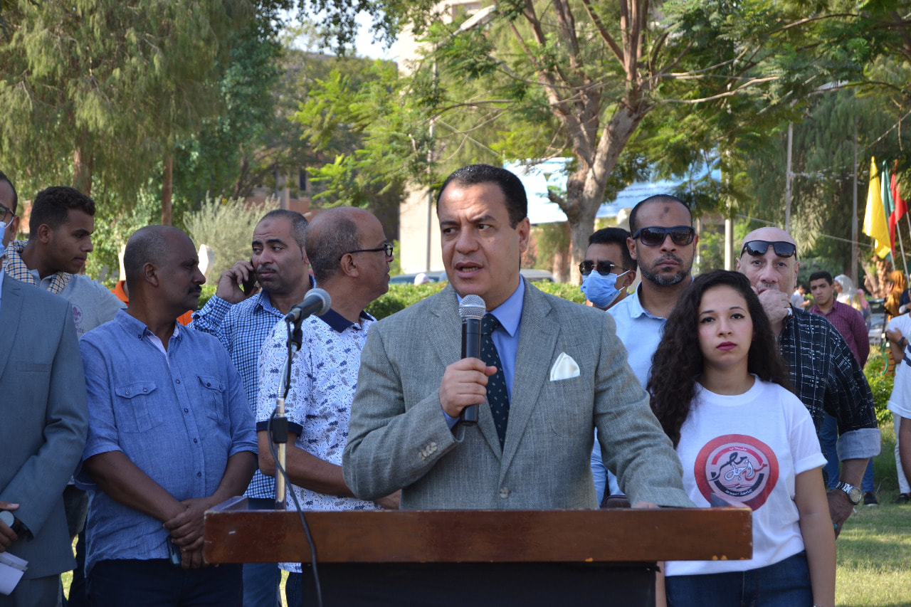 احتفال بذكرى انتصارات أكتوبر المجيدة