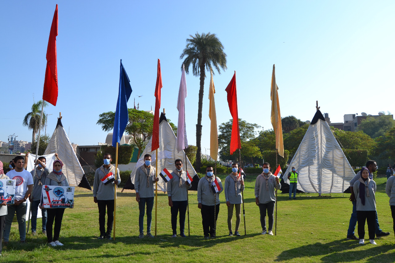 احتفال بذكرى انتصارات أكتوبر المجيدة