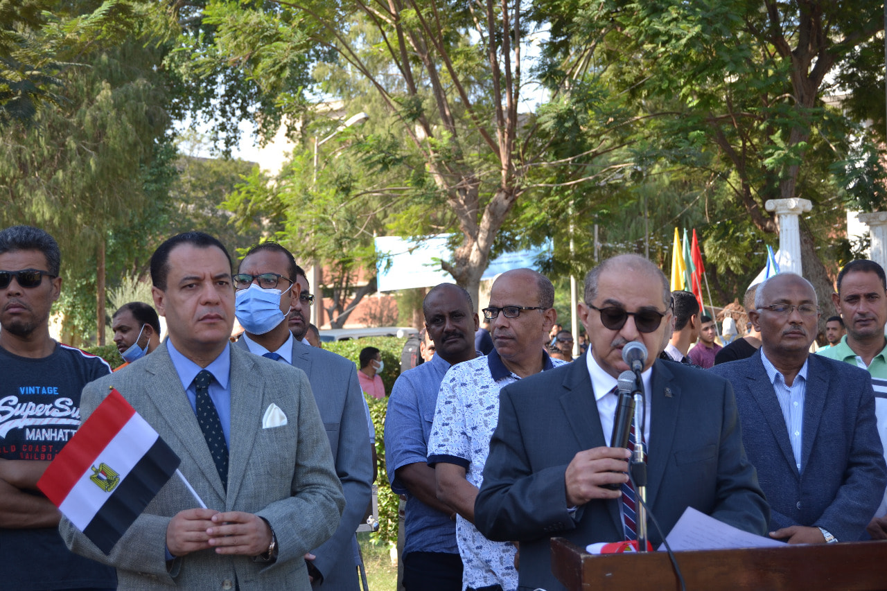 احتفال بذكرى انتصارات أكتوبر المجيدة