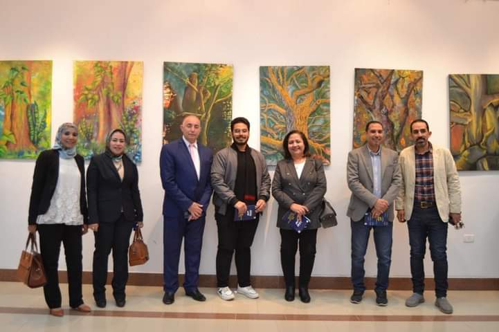 جامعة أسيوط تفتتح معرض الفرقة الثانية والرابعة بقسم التصوير بكلية الفنون الجميلة بعنوان " تشكيل لوني "