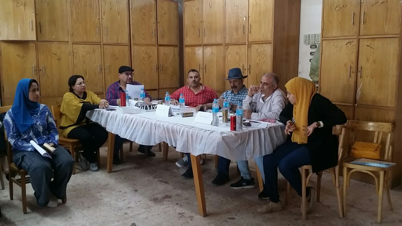 في اطار النشاط البحثي بالكلية، عقد قسم النحت اليوم سيمينارات لمناقشة الخطط البحثية لثلاثة من طلاب الدراسات العليا بالكلية المسجلين لدرجة الماجستير