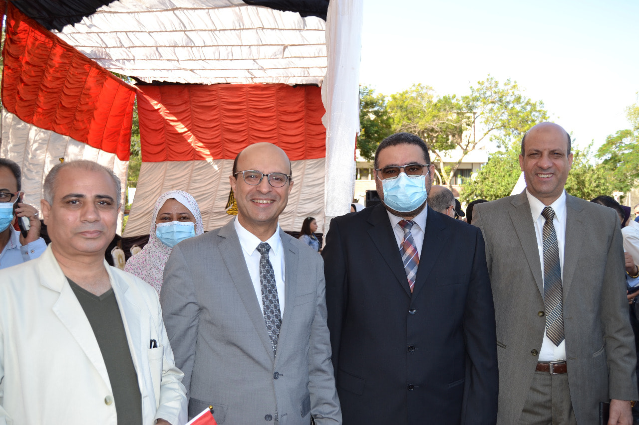 احتفال بذكرى انتصارات أكتوبر المجيدة