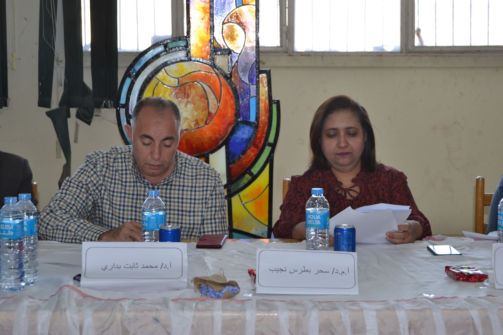 عقد سمينار لطلاب مرحلة الماجستير والدكتوراه بقسم التصوير