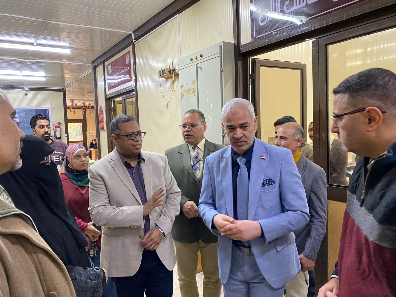  افتتح السيد الاستاذ الدكتور أحمد عبد المولى نائب رئيس الجامعة لشئون التعليم والطلاب الدورة التدريبية "نظام شؤون الطلاب والكنترول الموحد" التي نظمتها وحدة ضمان الجودة بالكلية 