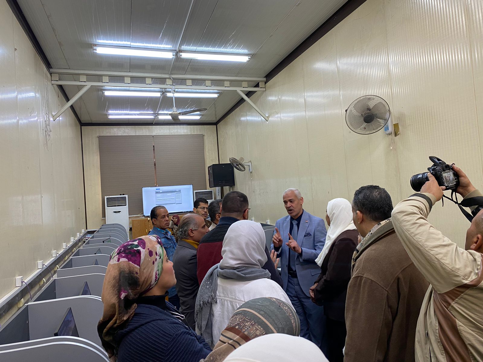  افتتح السيد الاستاذ الدكتور أحمد عبد المولى نائب رئيس الجامعة لشئون التعليم والطلاب الدورة التدريبية "نظام شؤون الطلاب والكنترول الموحد" التي نظمتها وحدة ضمان الجودة بالكلية 