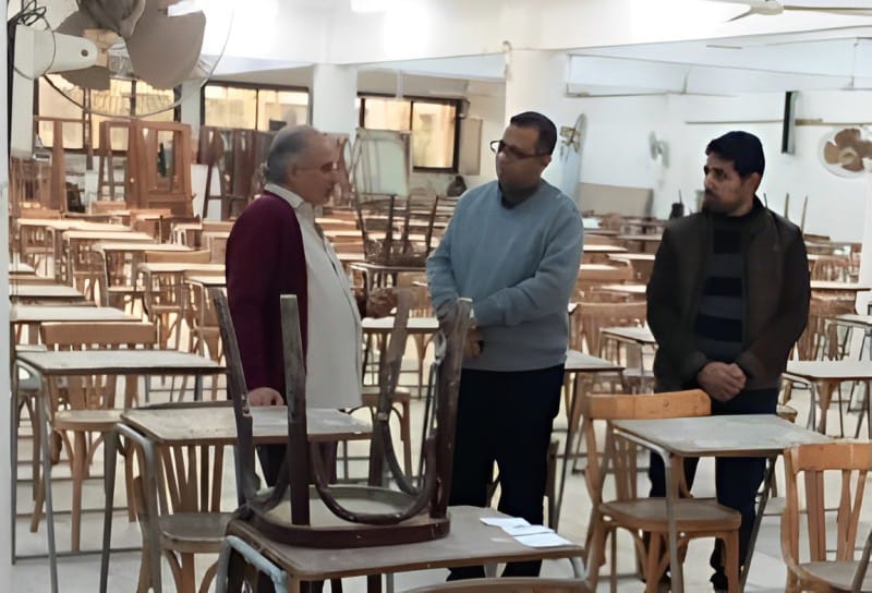 استعدادا لبدء امتحانات الفصل الدراسي الأول للعام الجامعي ٢٠٢٣-٢٠٢٤