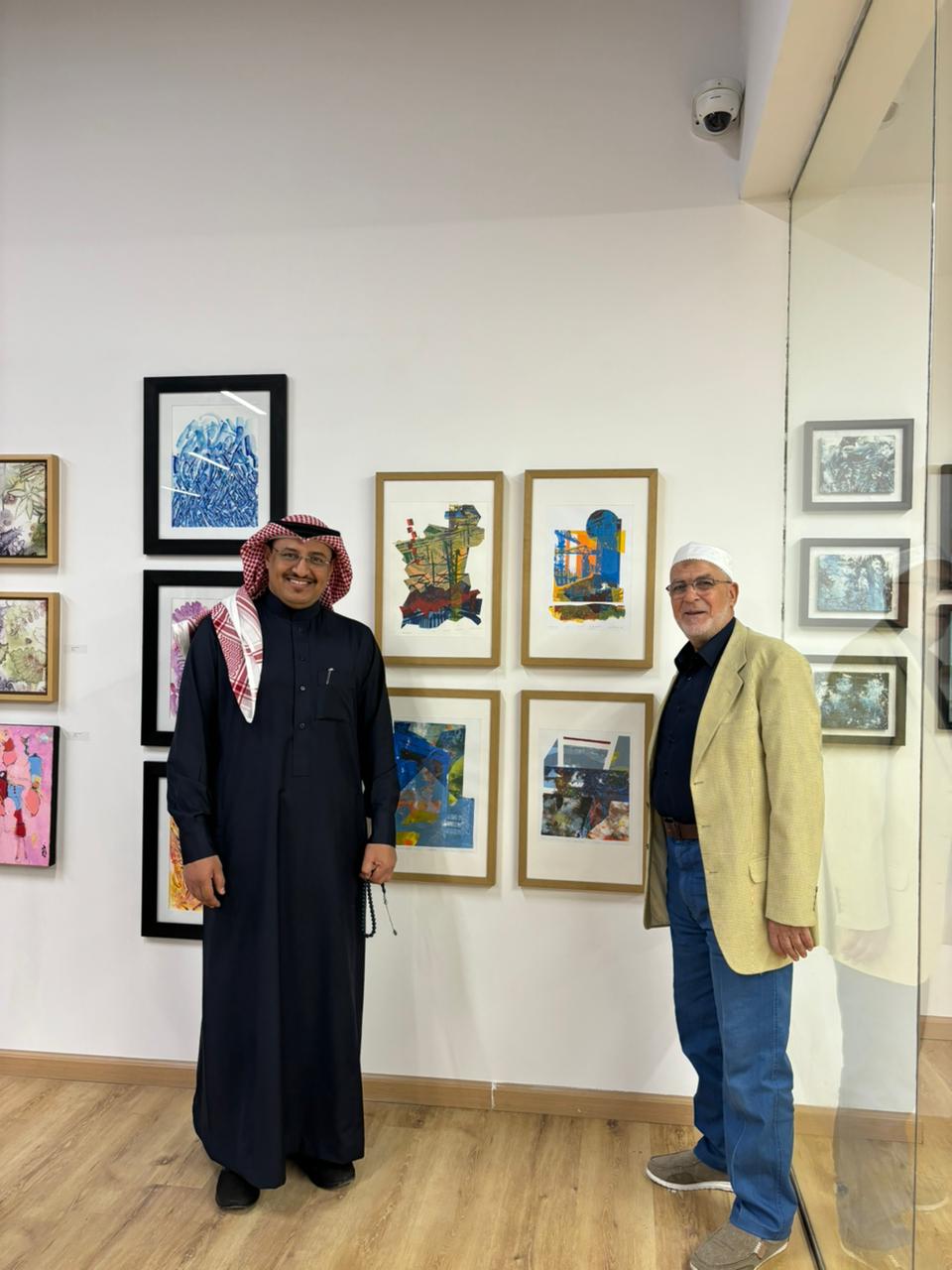 الدكتورة هبة فوزي تشارك باعمال فنية جرافيكية في ملتقي الفنون بالرياض.