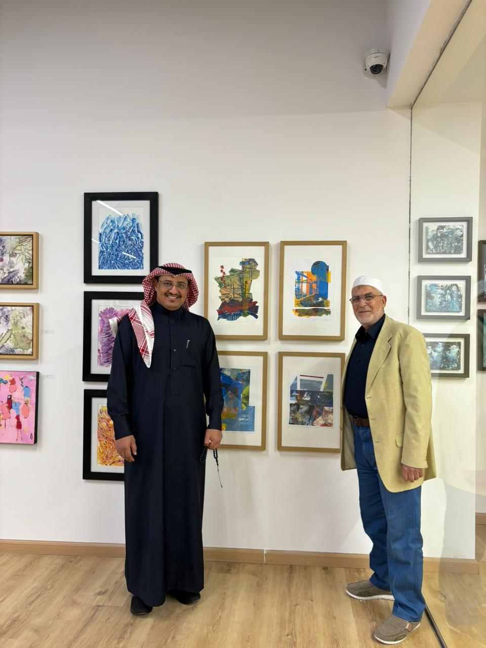 الدكتورة هبة فوزي تشارك باعمال فنية جرافيكية في ملتقي الفنون بالرياض.