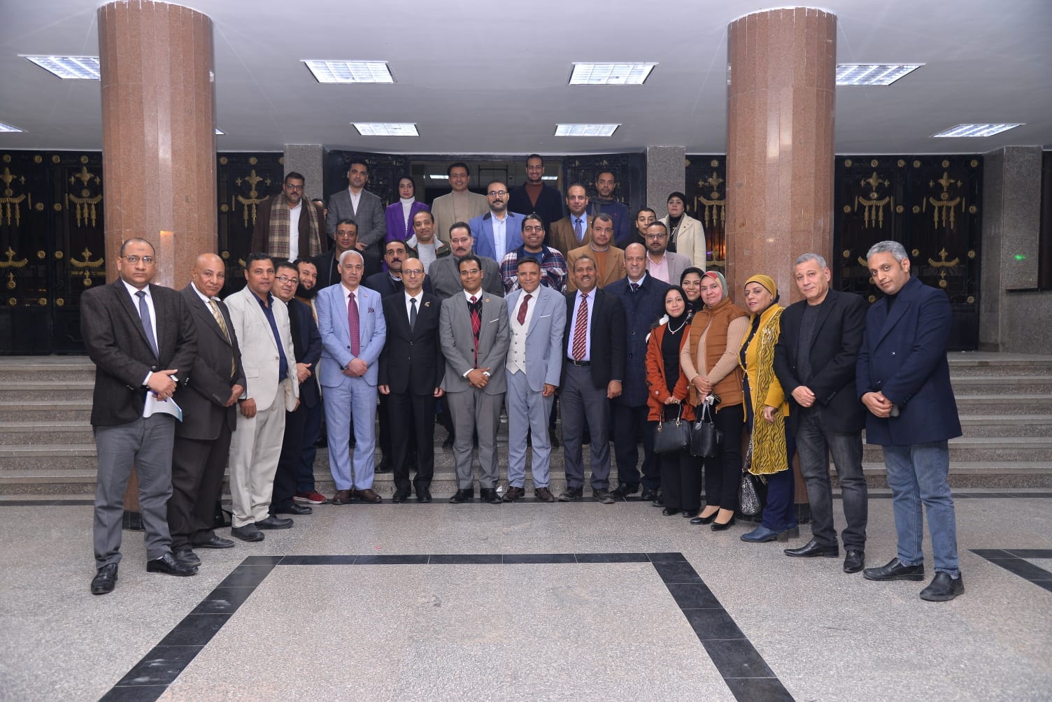 ‏مؤتمر صحفي لرئيس جامعة أسيوط لاستعراض إنجازات العام الماضي 