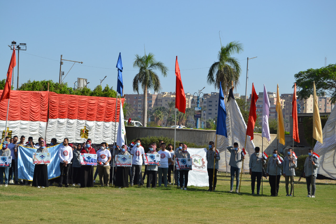 احتفال بذكرى انتصارات أكتوبر المجيدة