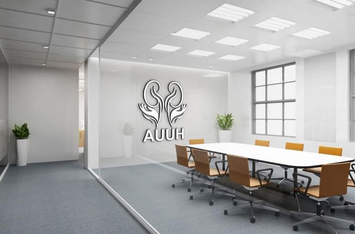 تصميم لشعار مستشفى المسالك البولية