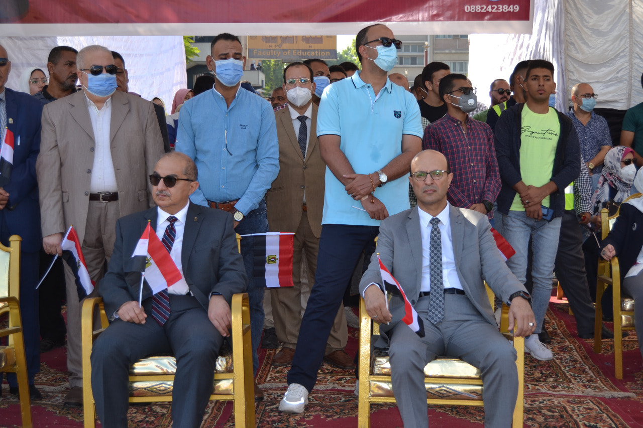 احتفال بذكرى انتصارات أكتوبر المجيدة