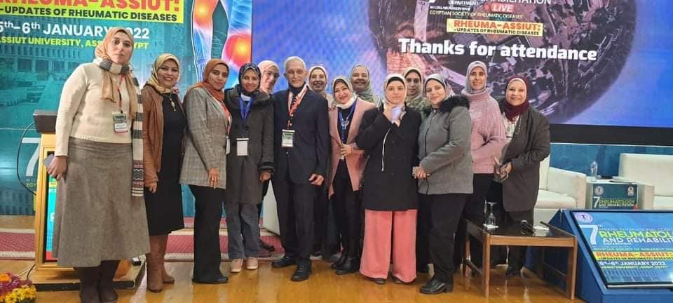 قسم الروماتيزم والتأهيل يختتم فعاليات مؤتمره الدولي السابع حول الجديد في الأمراض الروماتيزمية... 