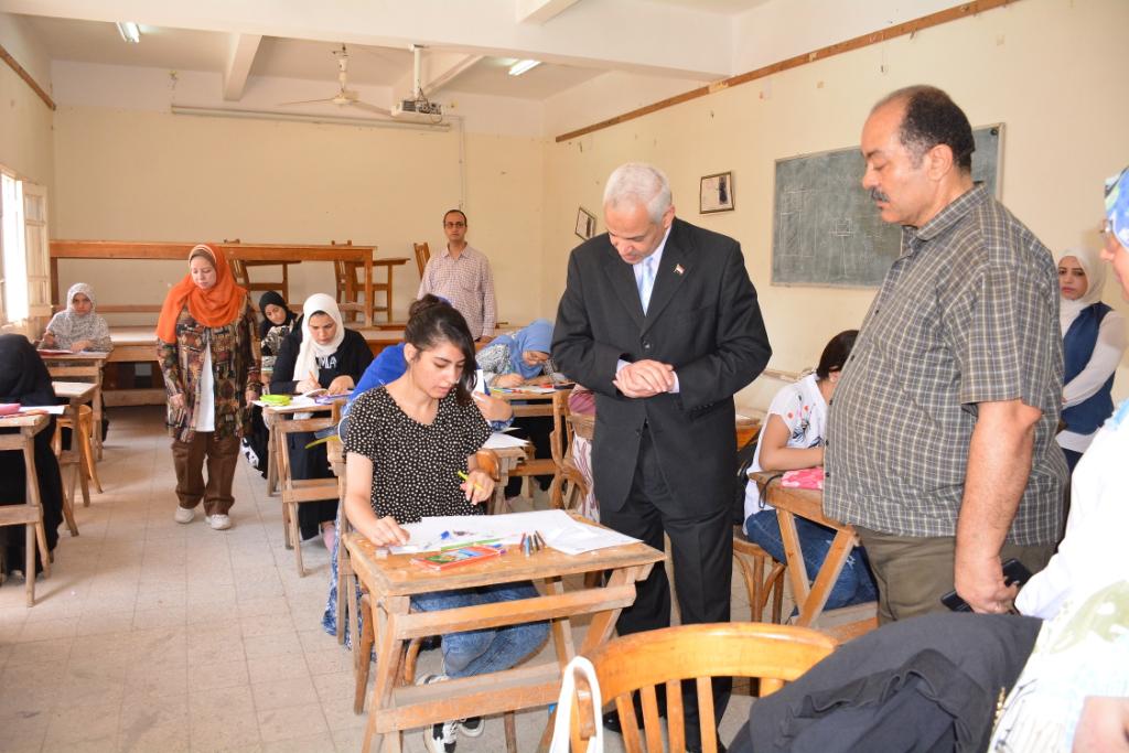 استمرار اختبارات القدرات بكليات جامعة أسيوط 2023 / 2024