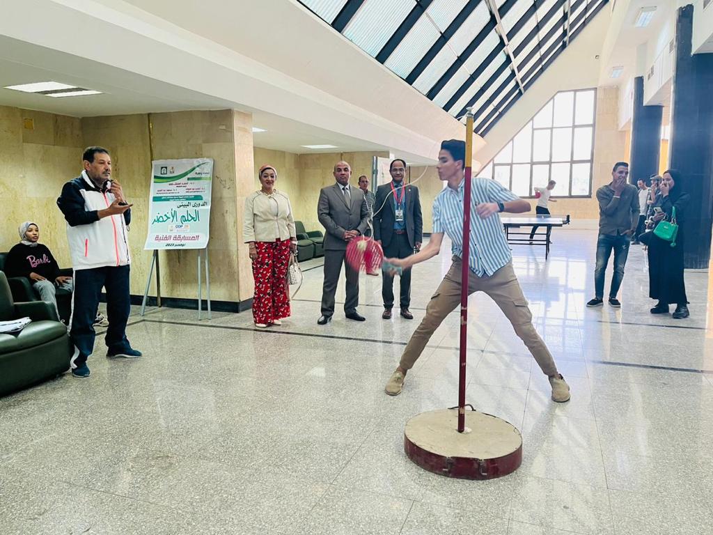 جامعة أسيوط تطلق فاعليات الجولة الثالثة من مسابقات الدورى البيئى " الحلم الأخضر " للتأهيل للدور  النهائى 