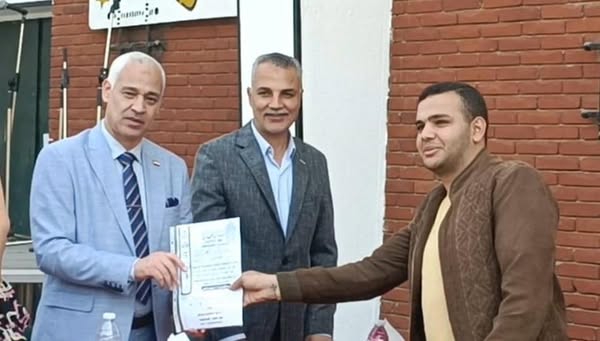 تهنئه للطلاب بمناسبه فوزهم بمراكز فى مسابقه( نحو انسان مبدع )  - رعاية الشباب - كلية الطب 