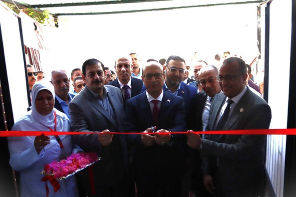 رئيس جامعة أسيوط يفتتح"وحدة الاستقبال العام الجديدة" بالمستشفى الجامعي الرئيسى. 