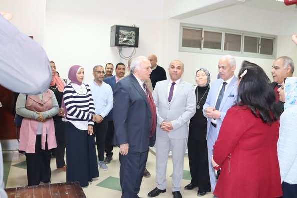 افتتاح مركز تدريب أنظمة المعلومات الصحية (HIS) بعد تطويره كأحد مخرجات مشروع +Erasmus بكلية الطب بوحدة ضمان الجودة بكلية الطب  