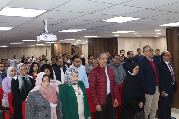فعاليات اليوم العلمي للسكتة الدماغية بمستشفى  الأمراض العصبية بجامعة أسيوط