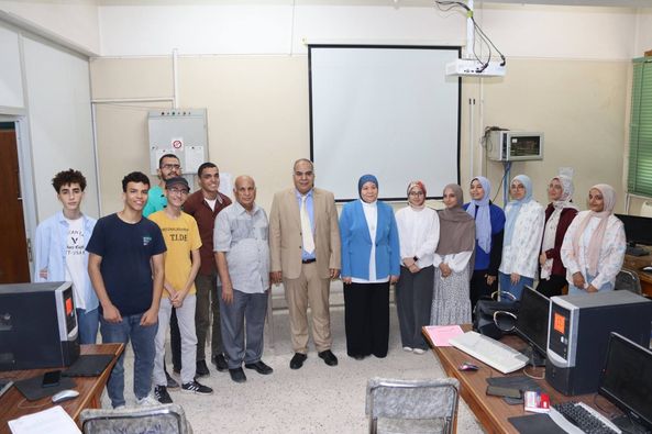 فريق من طلاب البحث العلمى  بطب أسيوط ينظمون بروتوكلات بحثية