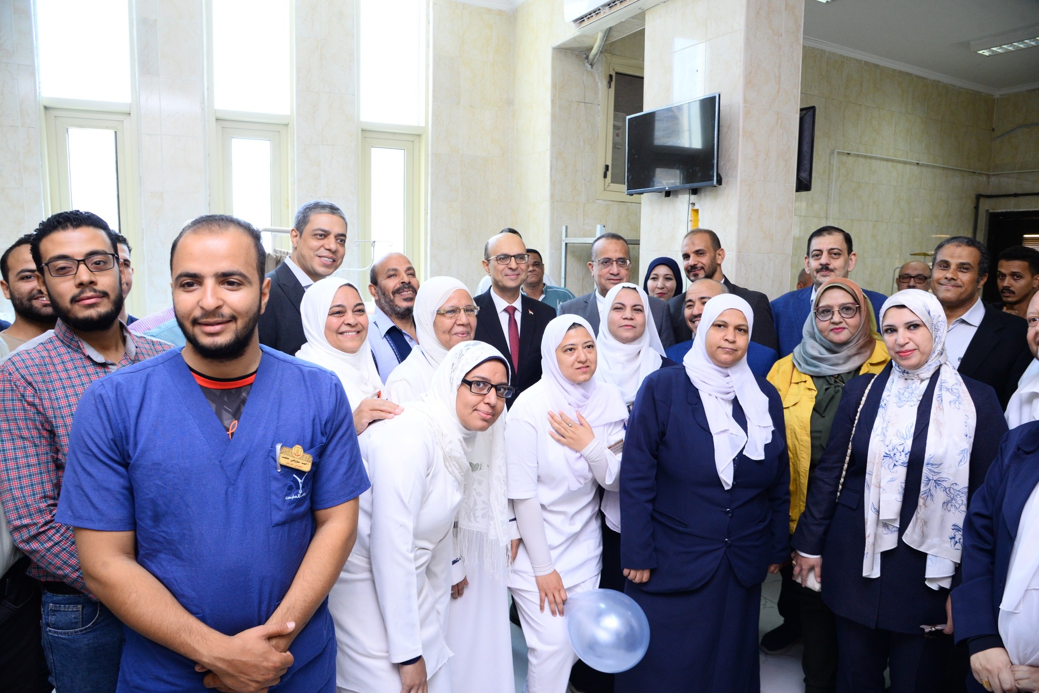 افتتاح وحدة الكلى الصناعي الجديدة بمستشفى أسيوط الجديدة