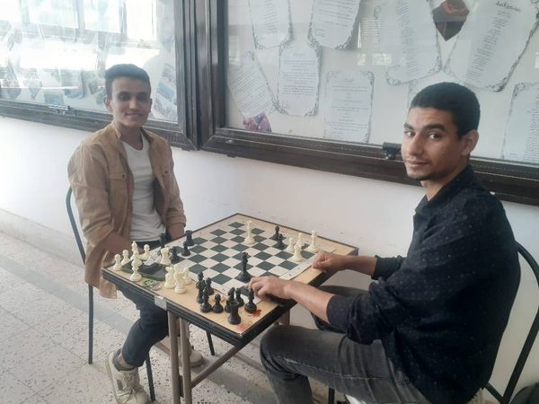 مسابقة الشطرنج لطلاب كلية الطب 