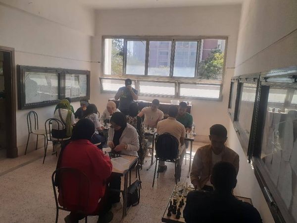مسابقة الشطرنج لطلاب كلية الطب 
