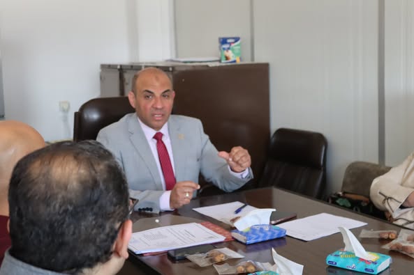 اجتماع اللجنة المؤسسية الشهرى لأخلاقيات البحث العلمى بكلية الطب.