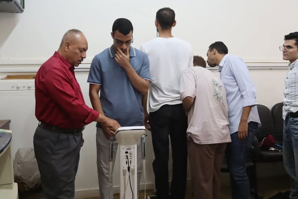 يوم صحى جديد بمقر مركز الشباب بكلية الطب بجامعة أسيوط.