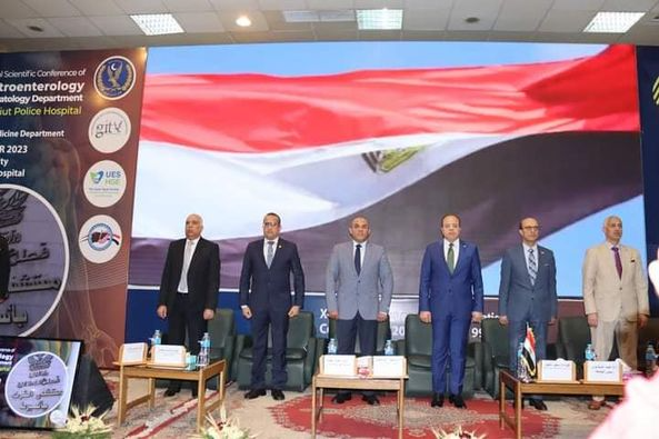 The activities of the sixth annual scientific conference of the Digestive System and Liver Department were launched in partnership with the Internal Medicine Department at the Police Hospital in Assiut