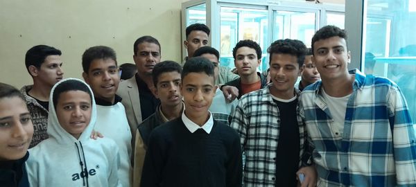 Students from Bani Rafi’a Joint Secondary School visited the College of Medicine.