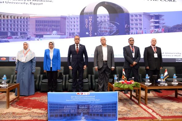 The launch of the activities of the twenty-third conference of the Department of Tropical Medicine and Gastroenterology under the title “Integrative Medicine between Different Departments.”