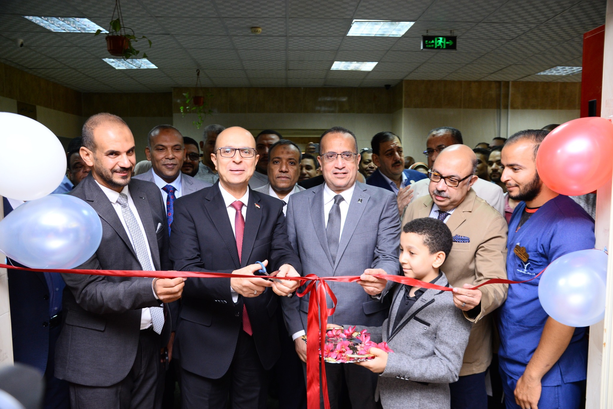 Opening of the new artificial kidney unit at New Assiut Hospital