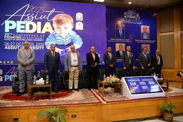 The launch of the activities of the twentieth annual conference of the Department of Pediatrics under the title “Hand in Hand...for Healthy Children”