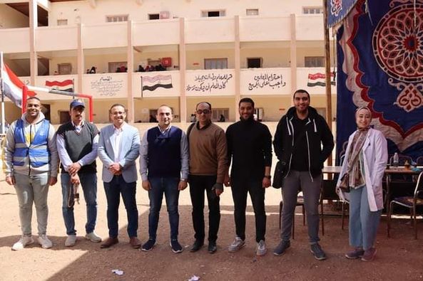 The College of Medicine continues its health awareness work and free medical examination with integrated health convoys to Bani Rafi’ - Manfalut Center - on Friday, March 8, 2024.