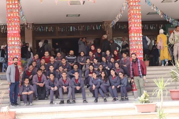 Visit of Franciscan Private Secondary School in Assiut today, February 27, 2025, to the Faculty of Medicine Museums.