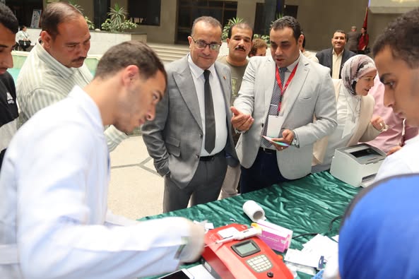 يوم صحى ضمن فعاليات افتتاح المؤتمر السA health day as part of the opening activities of the 35th annual conference of the Faculty of Medicine, Assiut Universityنوي (٣٥) لكلية الطب بجامعة أسيوط