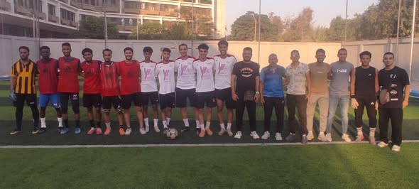 The Faculty of Medicine's futsal team takes second place in a tournament hosted by the Faculty of Commerce.