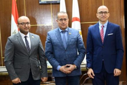 The Dean of the Faculty of Medicine at Assiut University discusses ways of cooperation with the American Miracle Fit Foundation and the Childhood and Development Association "ACDA" to support the care of children with clubfoot