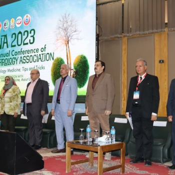 The first annual conference of the Association of Nephrologists in Assiut.