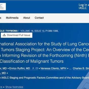 Assiut University participates in the established TNM database for thymus gland tumors