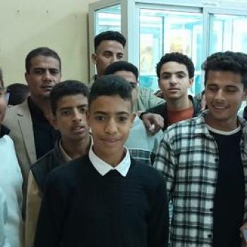 Students from Bani Rafi’a Joint Secondary School visited the College of Medicine.