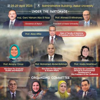 Program of the 35th Annual Conference of the Faculty of Medicine, Assiut University, from April 27-29, 2025, under the title (Artificial Intelligence and Healthcare: Benefits and Challenges)