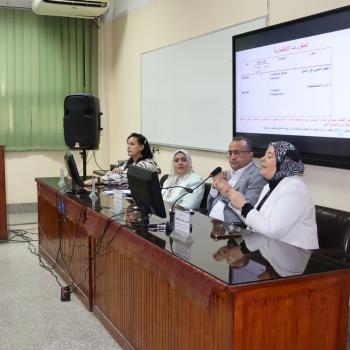 The second meeting to introduce the new postgraduate studies regulations (credit hours) to the heads and coordinators of academic departments