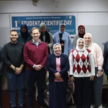 Scientific day activities for students of the Faculty of Medicine at the main university hospital.